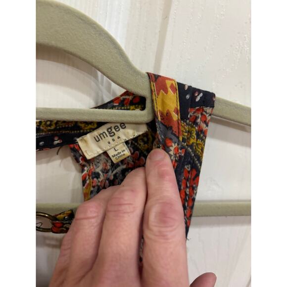 Umgee Dress/Tunic with V-Neck Size Large - Picture 5 of 5